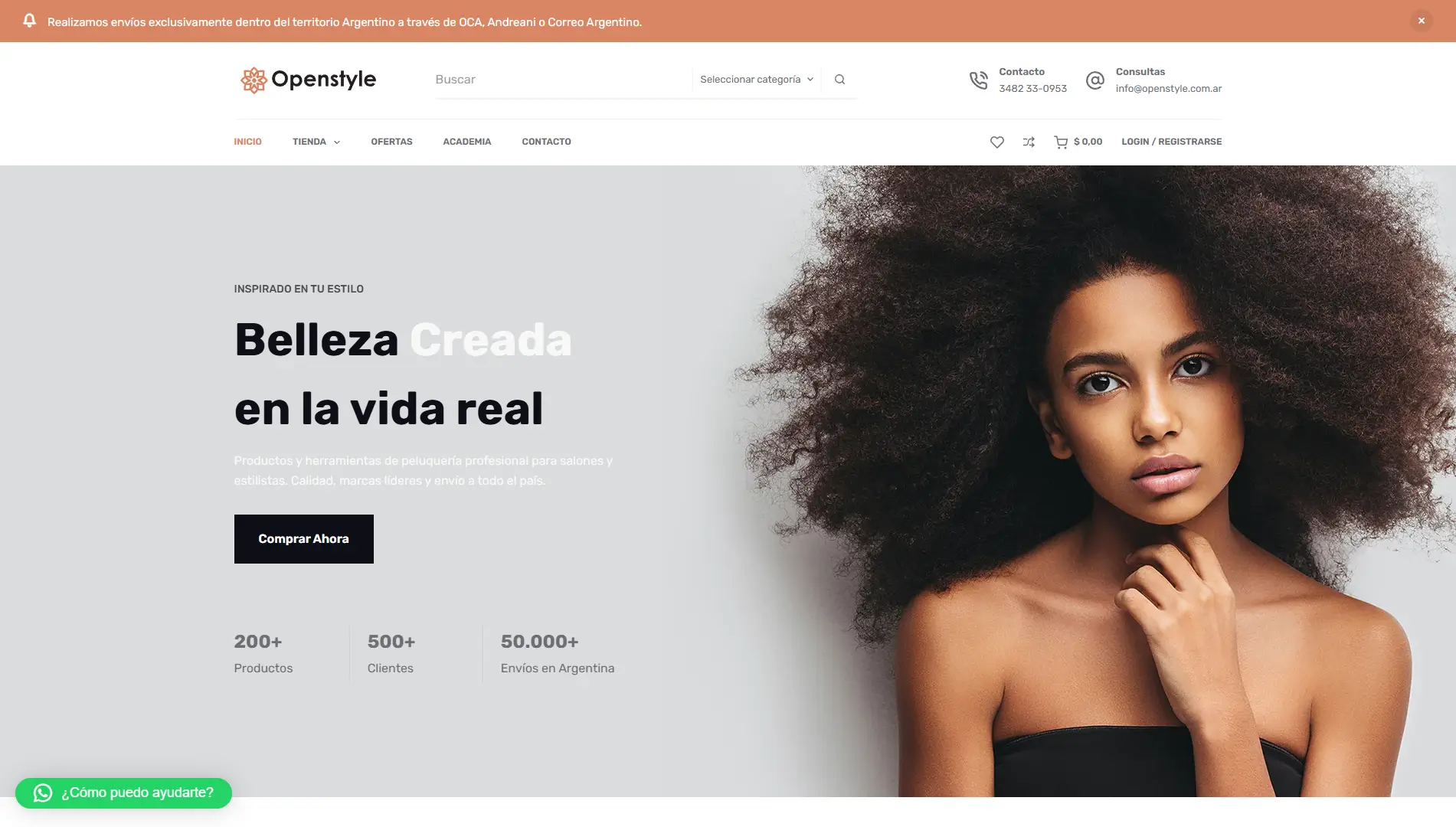 Tienda online de OpenStyle